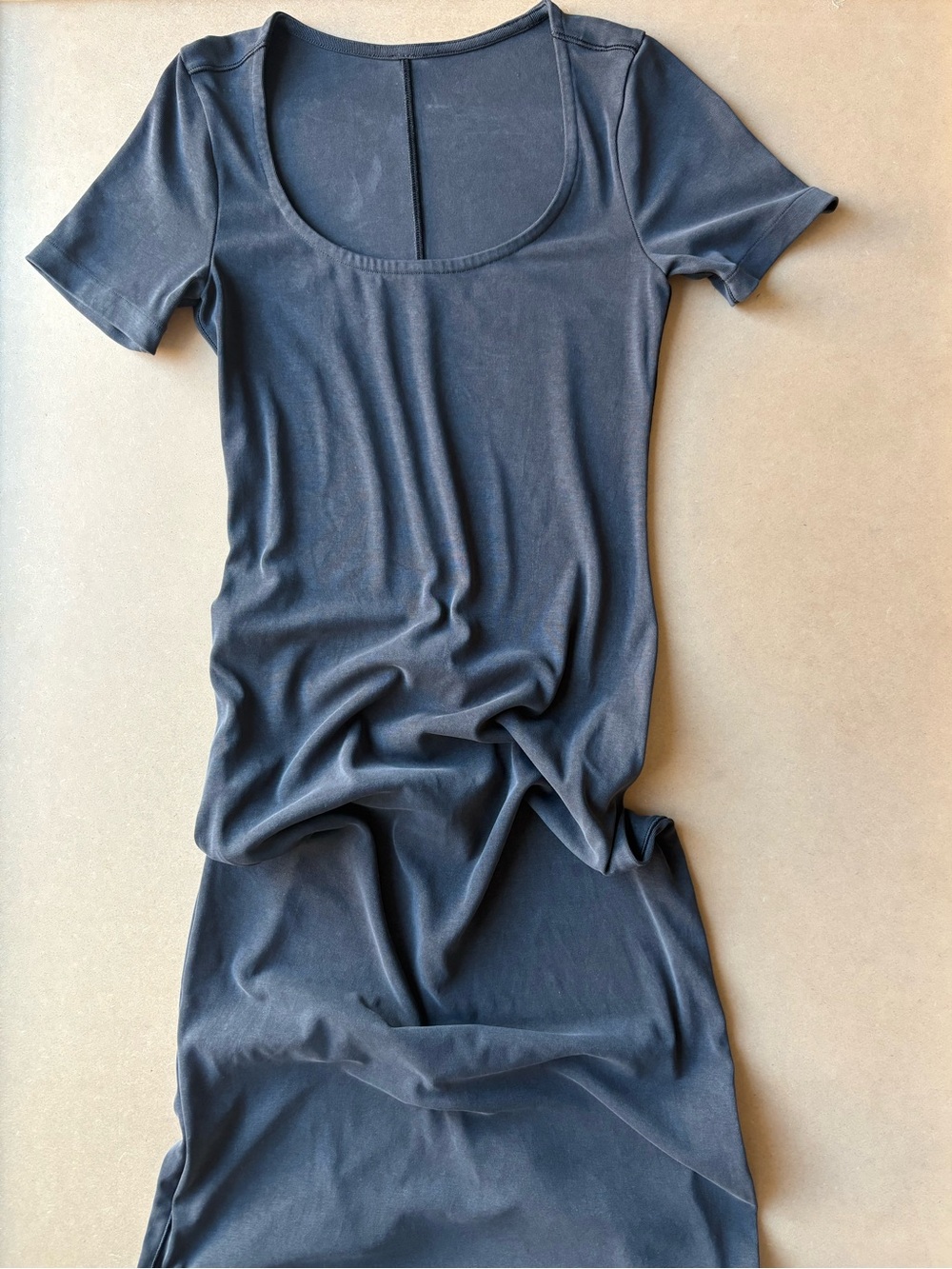 lululemon Short Sleeve Open-Back Long Dress — Size S